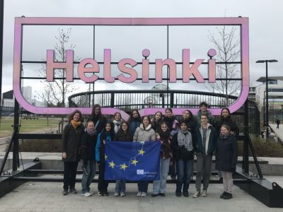 Der DS-Kurs des 10. Jahrgangs zu Besuch in Helsinki