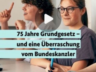 Unsere Feier 75 Jahre Grundgesetz und Rechtsstaat in Deutschland