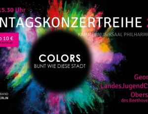Sonntagskonzertreihe "Colors" 2025